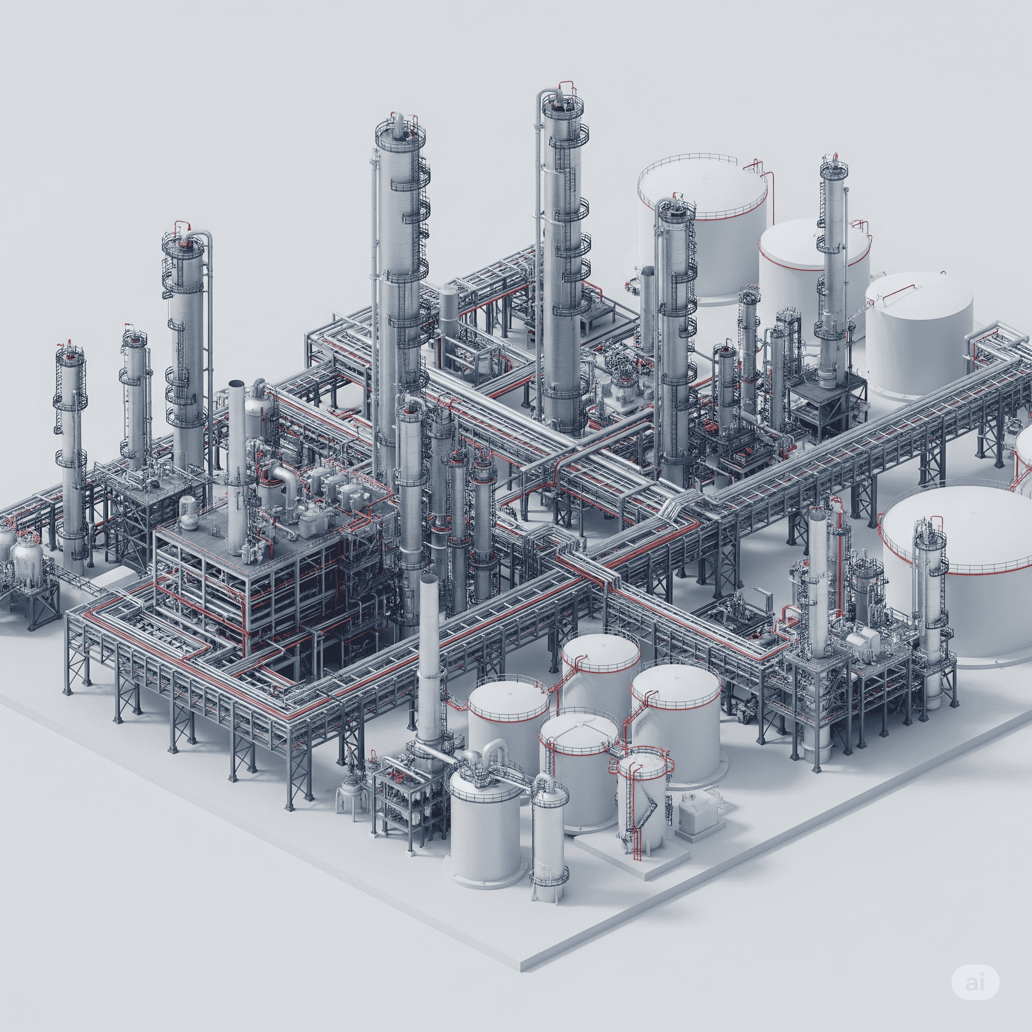 Modern steel construction framework